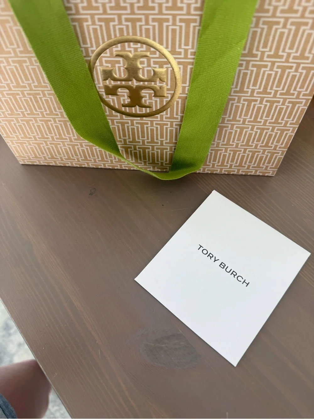 Tory Burch 18k gold